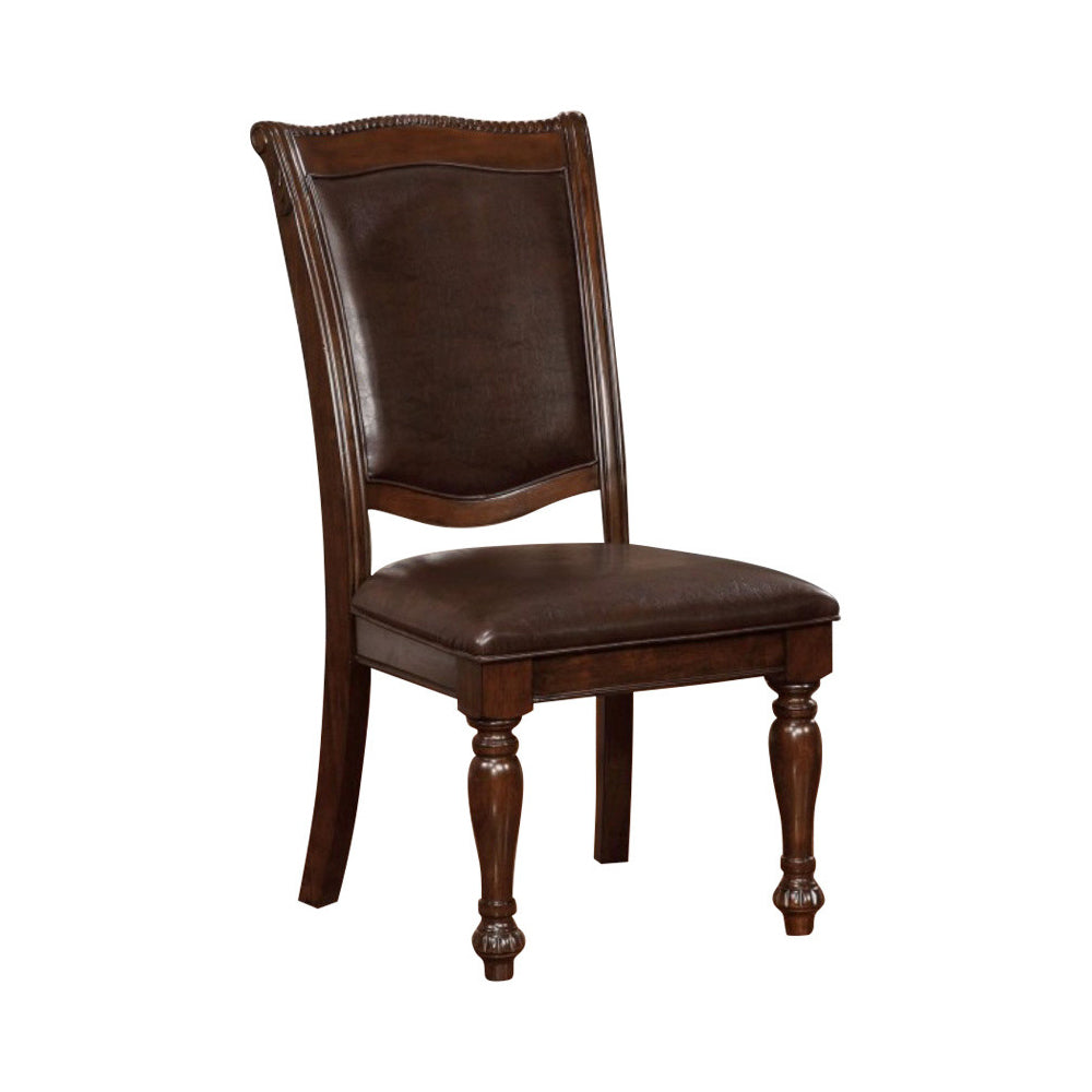 Alpena Traditional Style Side Chair Set Of 2 By Benzara | Armchairs | Modishstore - 3