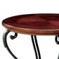 May End Table Transitional Style, Brown Cherry Finish By Benzara | Side Tables |  Modishstore  - 2