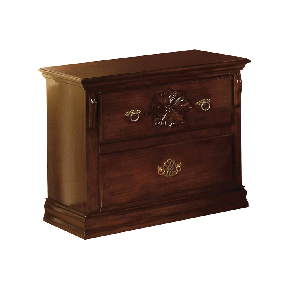 Tuscan Ii Traditional Night Stand In Pine Finish By Benzara | Nightstands | Modishstore - 2