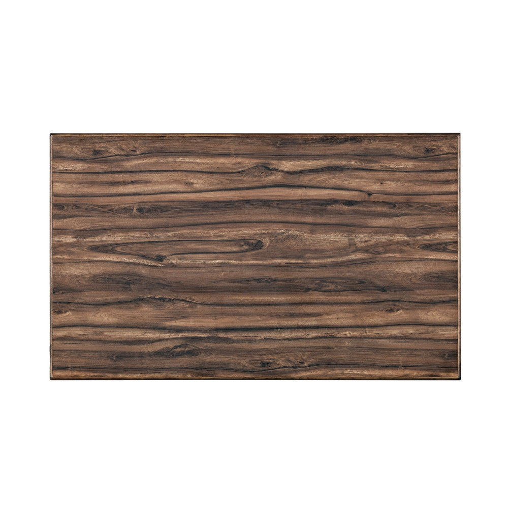 Eindride Mid-Cent Modern Dining Table, Brown By Benzara | Dining Tables | Modishstore - 3