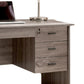 Adorning Contemporary Style Office Desk , Gray By Benzara | Desks |  Modishstore  - 2