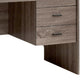 Adorning Contemporary Style Office Desk , Gray By Benzara | Desks |  Modishstore  - 3