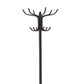 Metal Coat Rack With Umbrella Stand, Black By Benzara | Coat Racks | Modishstore - 4