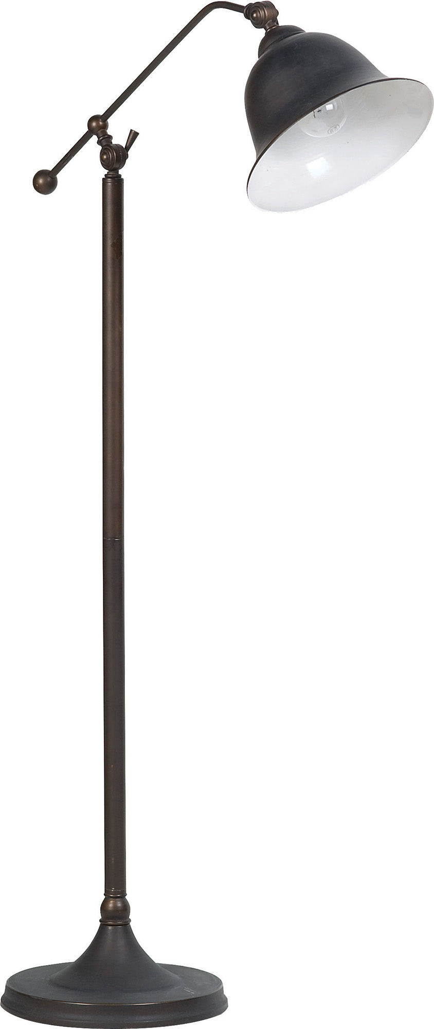 Suave Floor Lamp, Dark Bronze By Benzara | Floor Lamps | Modishstore