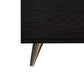 Five Drawers Wooden Chest In Contemporary Style, Black  By Benzara | Drawers |  Modishstore  - 2