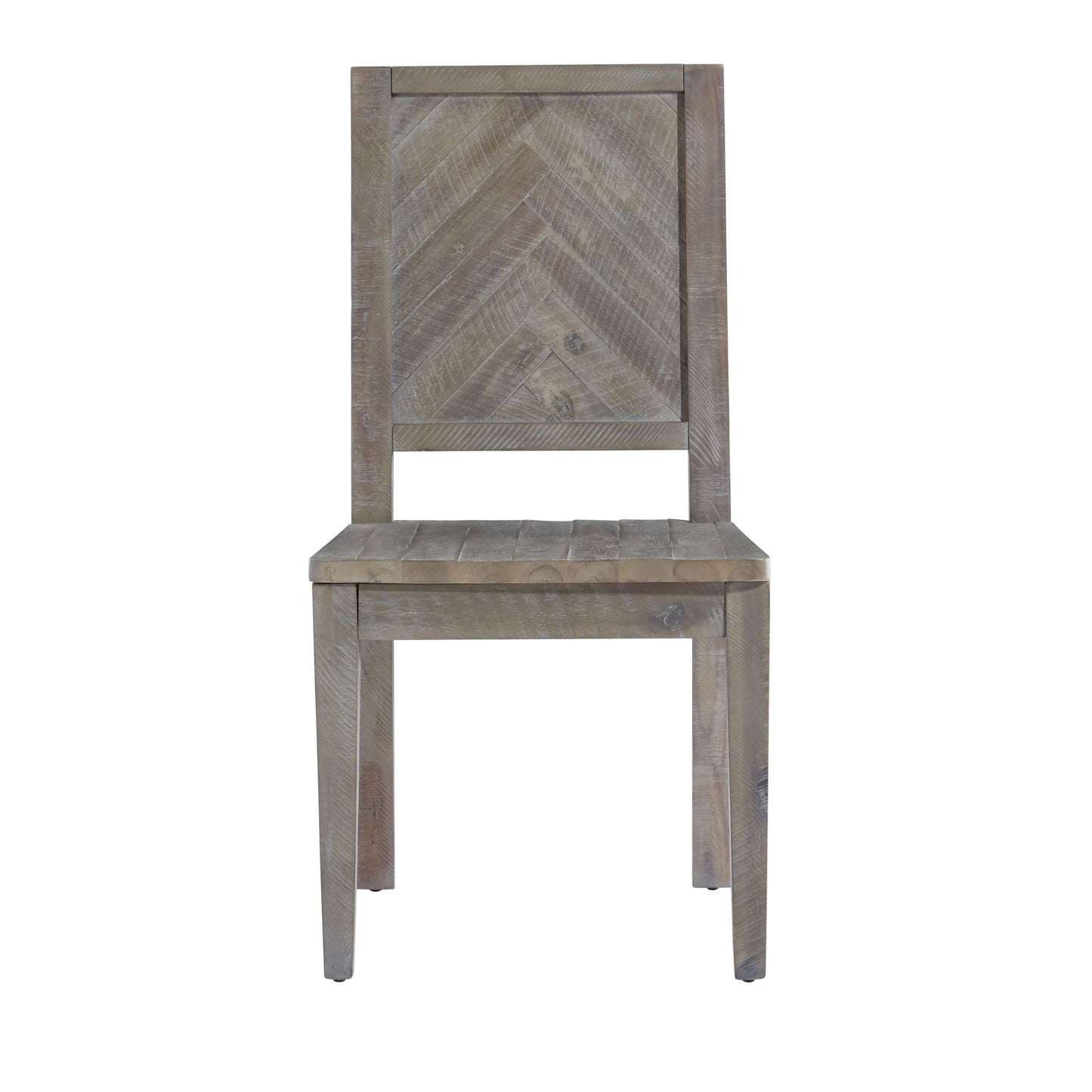 Wooden Side Chair With Fabric Upholstered Seat, Brown By Benzara | Dining Chairs | Modishstore