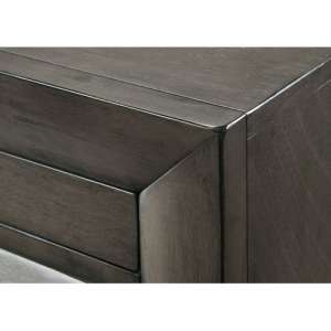 Wooden Nightstand With Two Drawers And Pull Out Tray, Brown By Benzara | Nightstands | Modishstore - 6