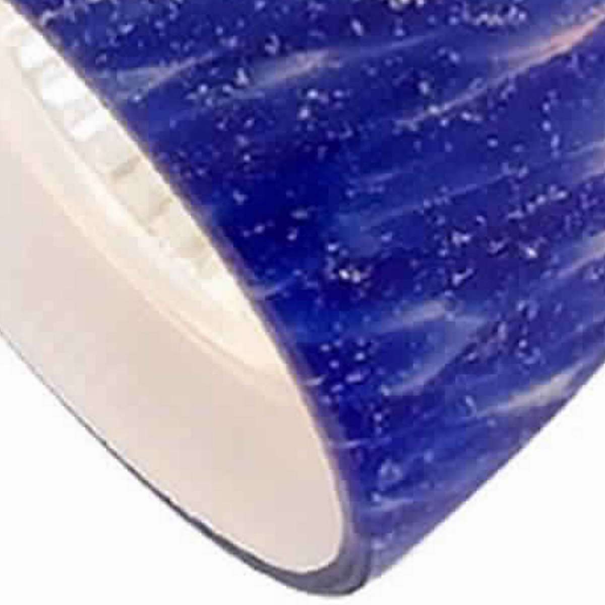 50 Watt Track Fixture With Handblown Glass Shade, Silver And Blue By Benzara | Track Lights | Modishstore - 5