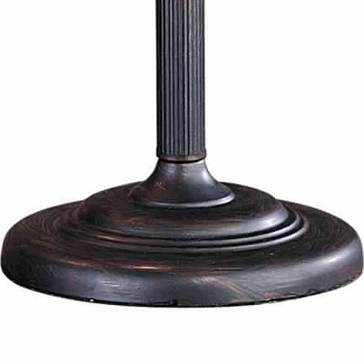 Metal Body Swing Arm Table Lamp With Conical Mica Shade, Bronze By Benzara | Table Lamps | Modishstore - 5