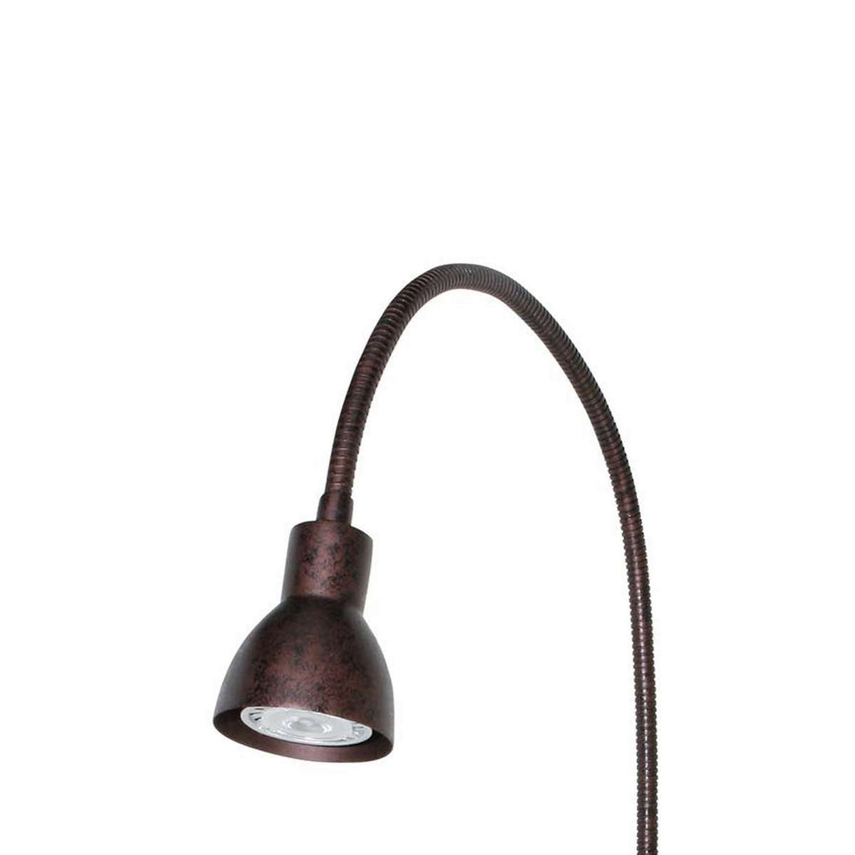 Metal Round Wall Reading Lamp With Plug In Switch, Bronze By Benzara | Wall Lamps | Modishstore - 5