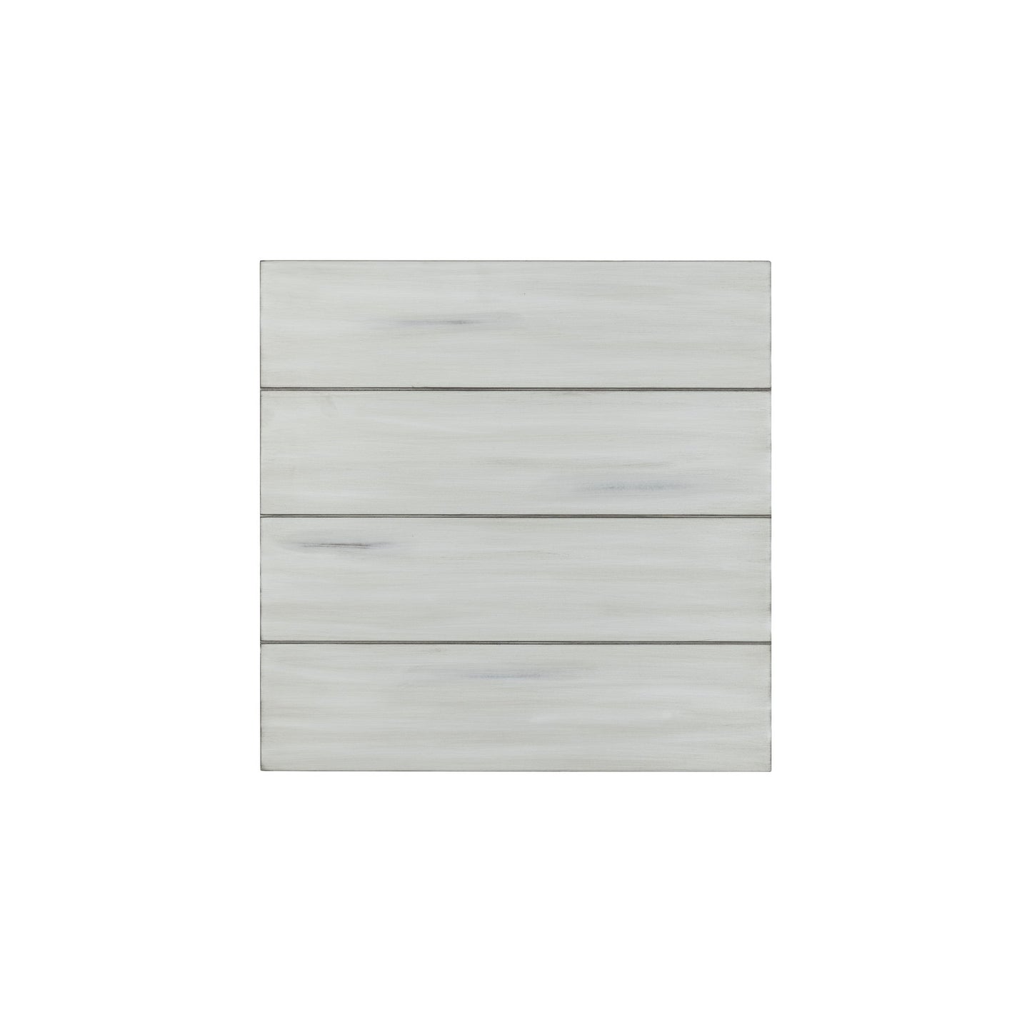 1 Open Shelf Wooden End Table With X Shaped Accents White By Benzara | End Tables | Modishstore - 5