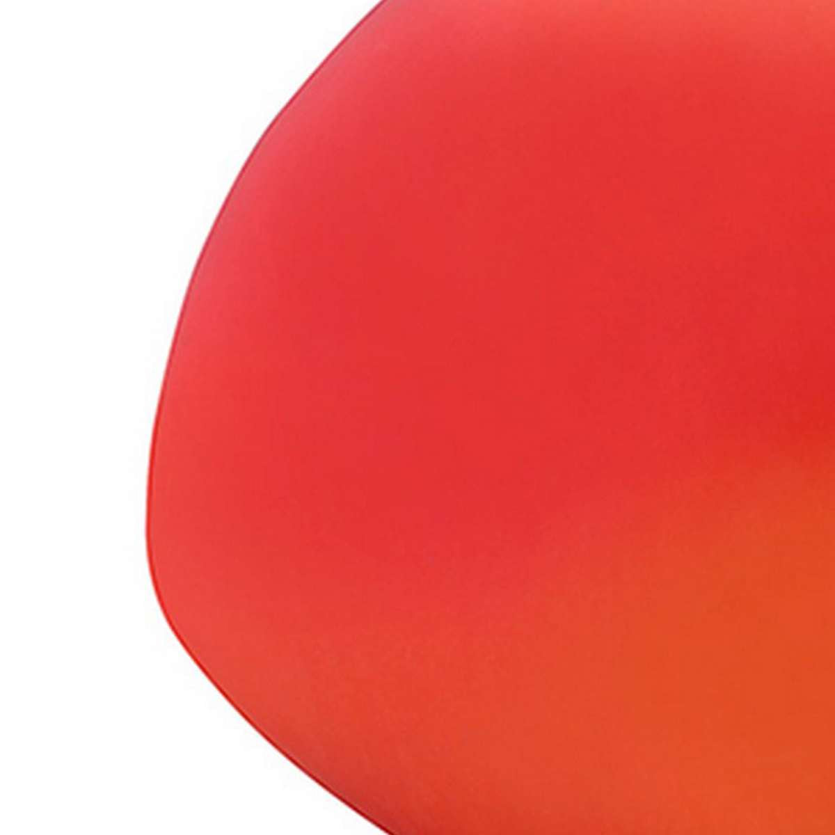 Table Lamp With Heart Shaped Glass Shade, Red By Benzara | Table Lamps | Modishstore - 5