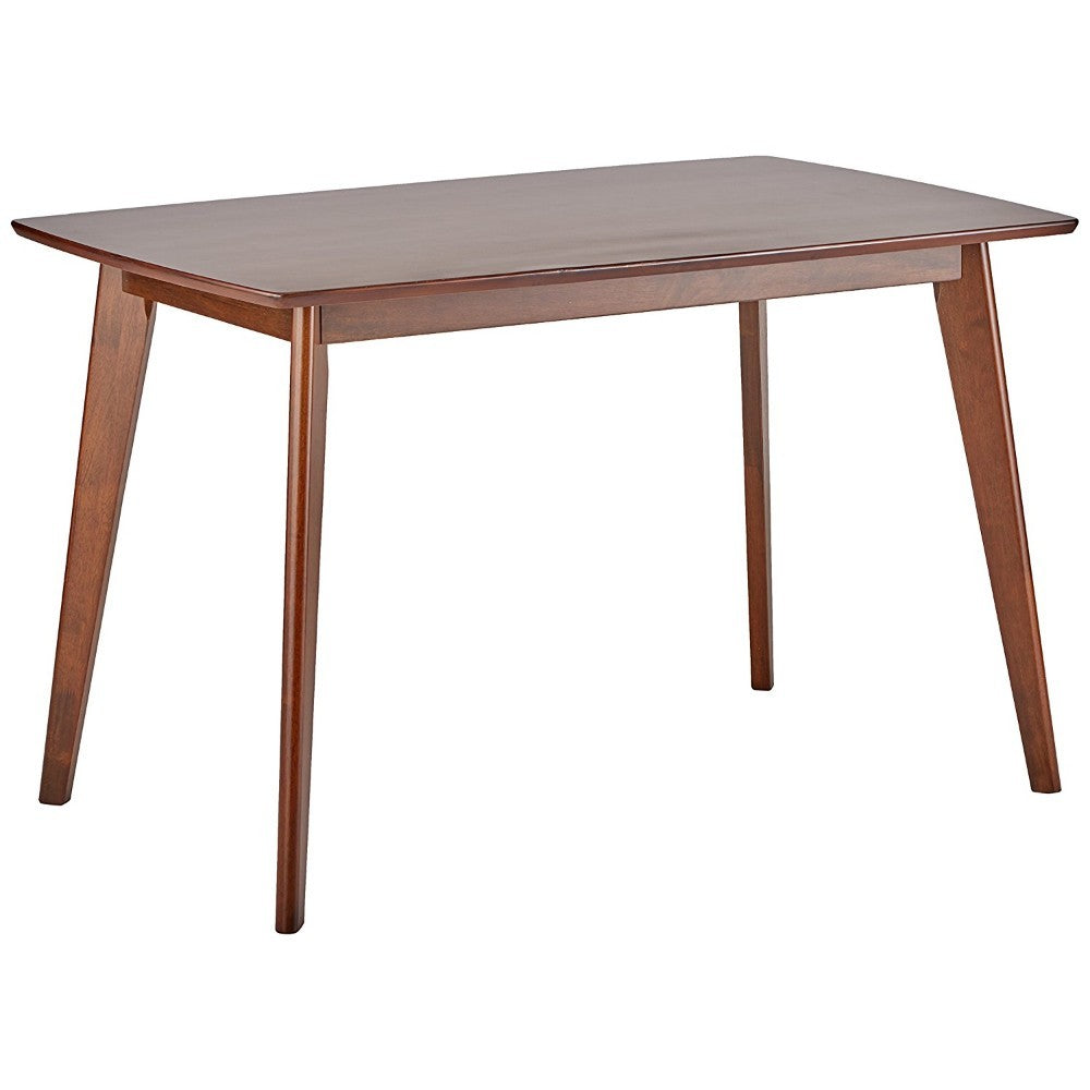 Wooden Dining Table, Chestnut Brown By Benzara | Dining Tables | Modishstore