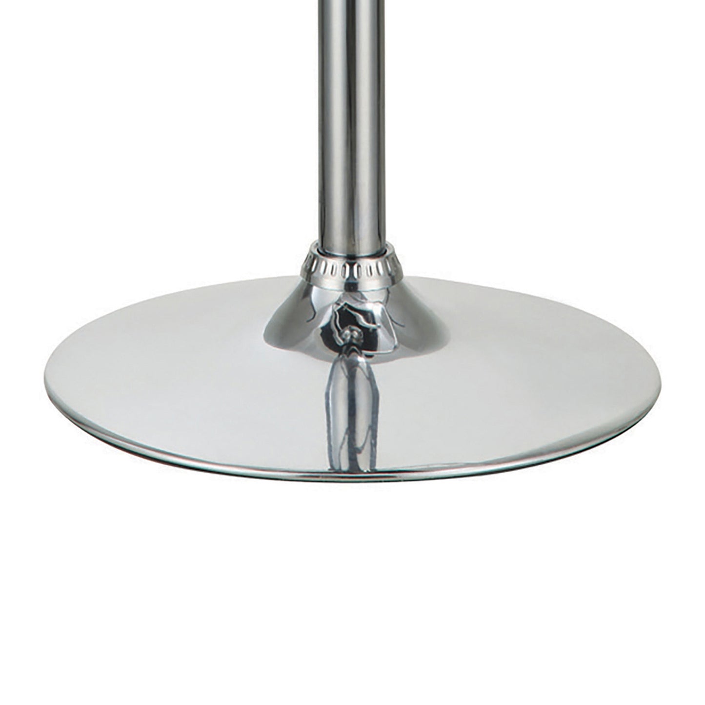 Grid Adjustable Swiveling Bar Stool, Grey By Benzara | Bar Stools | Modishstore - 5