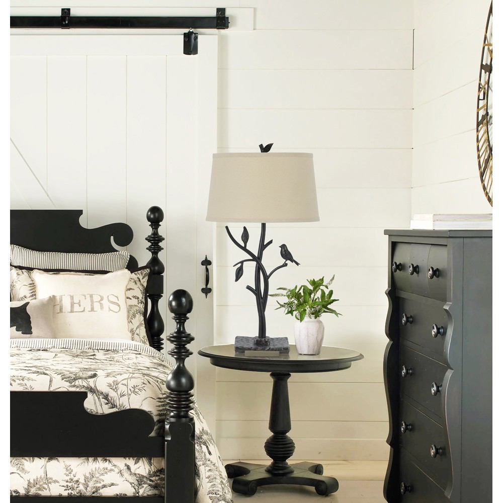 Cal Lighting BO-2301TB 150W 3 Way Medora Iron Table Lamp | Modishstore | Table Lamps