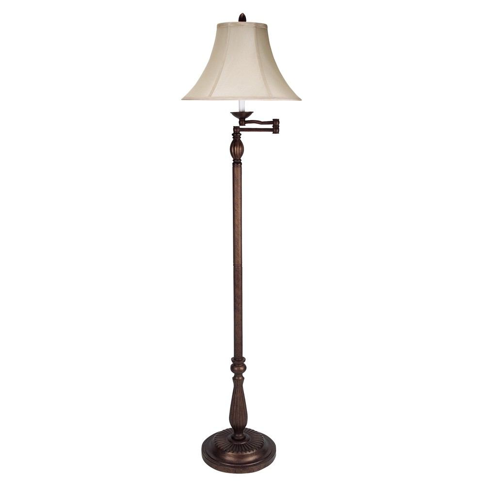 Cal Lighting BO-581SWFL 150W 3 Way Swing Arm Floor Lamp-2
