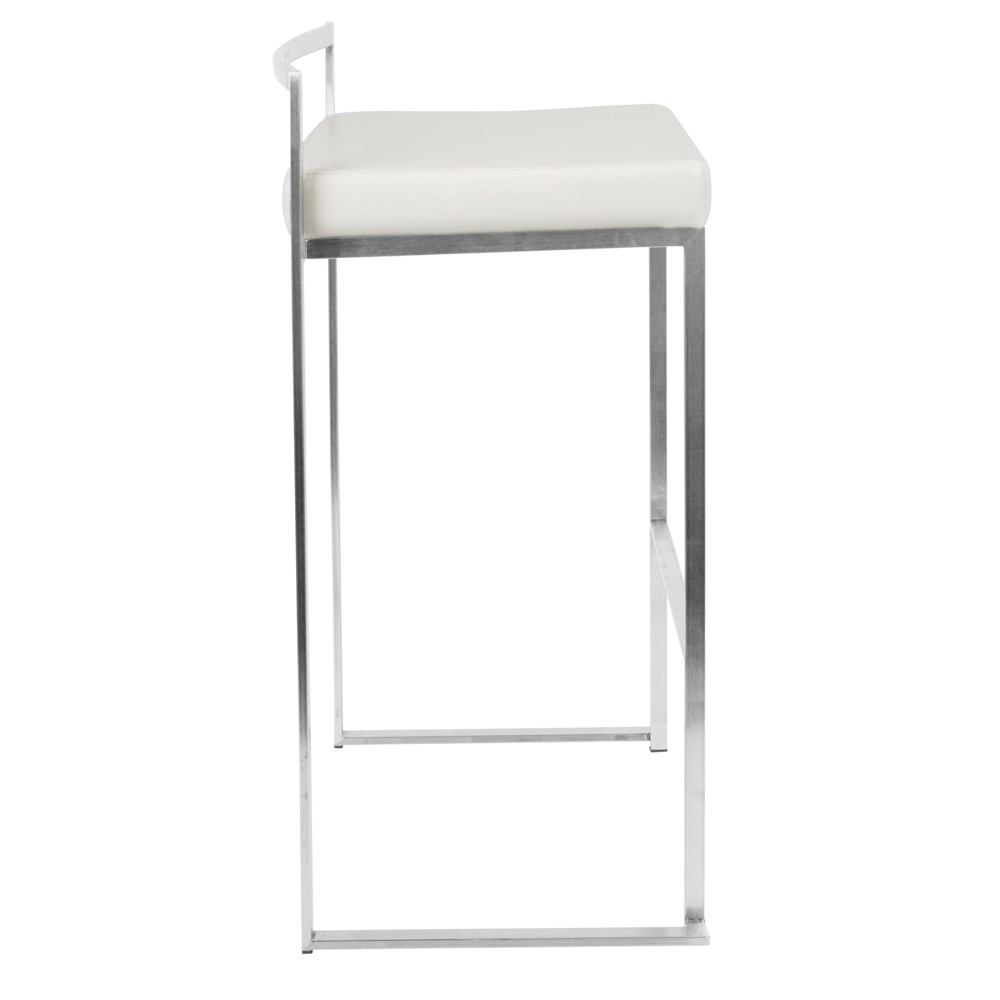 LumiSource Fuji Stacker Bar Stool Set of 2-18