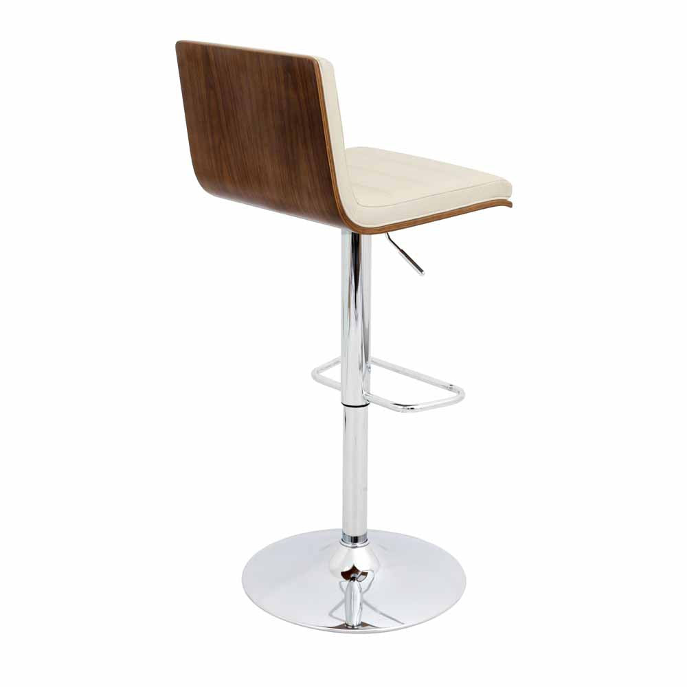 LumiSource Vasari Height Adjustable Barstool with Swivel-5