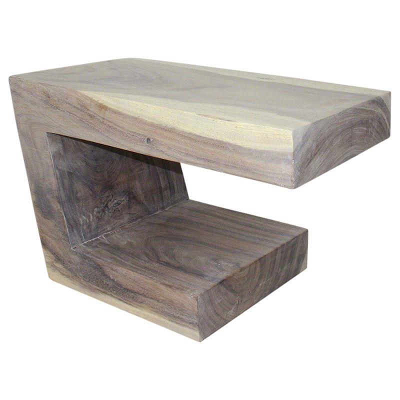 Haussmann Balance Table 18" H - Agate Grey | End Tables | Modishstore-5