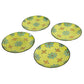 Handpainted Bright Ceramic Plates - Green by Vagabond Vintage | Modishstore | Dinnerware-2