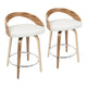 LumiSource Grotto Counter Stool - Set of 2-45