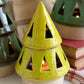 Ceramic Christmas Tree Lanterns Set Of 3 By Kalalou | Tabletop Trees | Modishstore - 2
