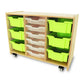 Whitney Brothers® Whitney Plus Green Tray Storage Cabinet | Cabinets | Modishstore-3