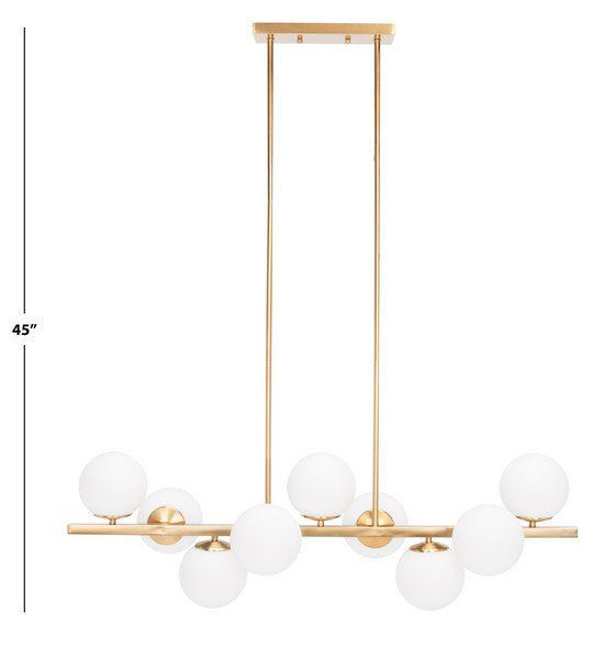 Safavieh Imara Chandelier - Antique Gold | Chandeliers | Modishstore - 3