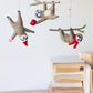 Felt Christmas Sloth Ornaments Set Of 3 By Kalalou | Ornaments |  Modishstore 