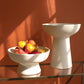 Ceramic Compote - Tall By Kalalou | Trays & Pedestals | Modishstore - 2