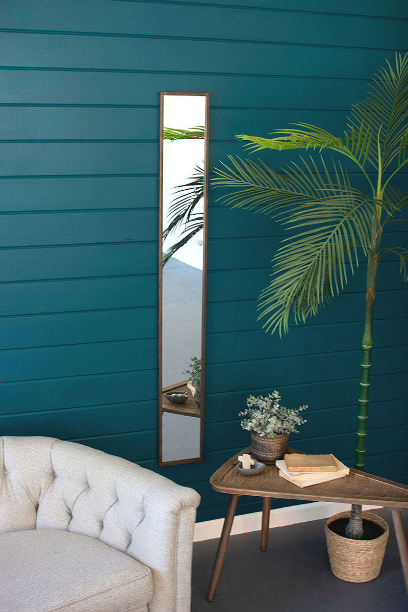 Tall Thin Wall Mirror - 8X60T By Kalalou | Mirrors | Modishstore - 2