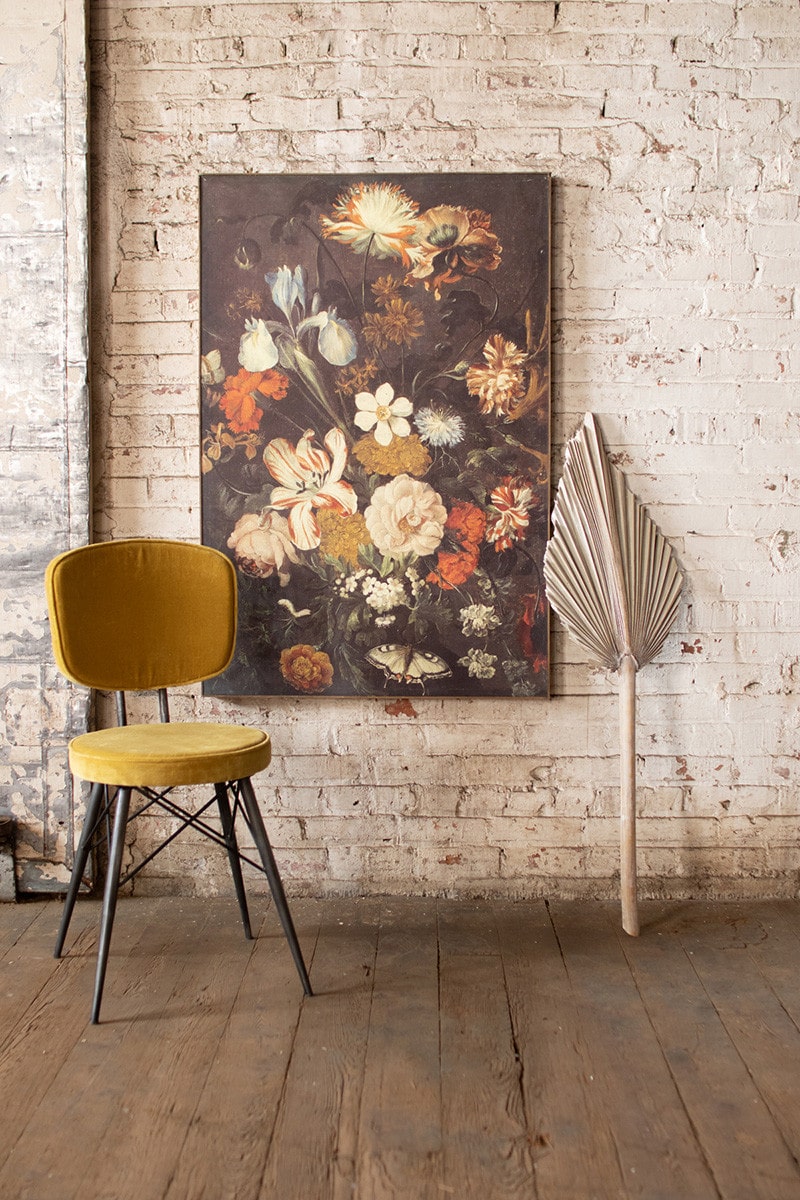 Floral Print By Kalalou | Modishstore | Wall Decor