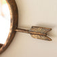 Antique Brass Heart Wall Mirror | Mirrors |  Modishstore  - 2