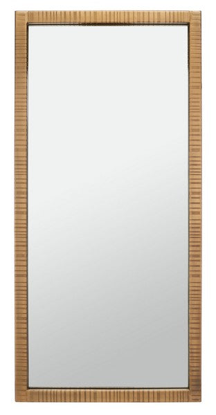 Safavieh Ofelia Antique Brass Mirror | Mirrors | Modishstore - 4