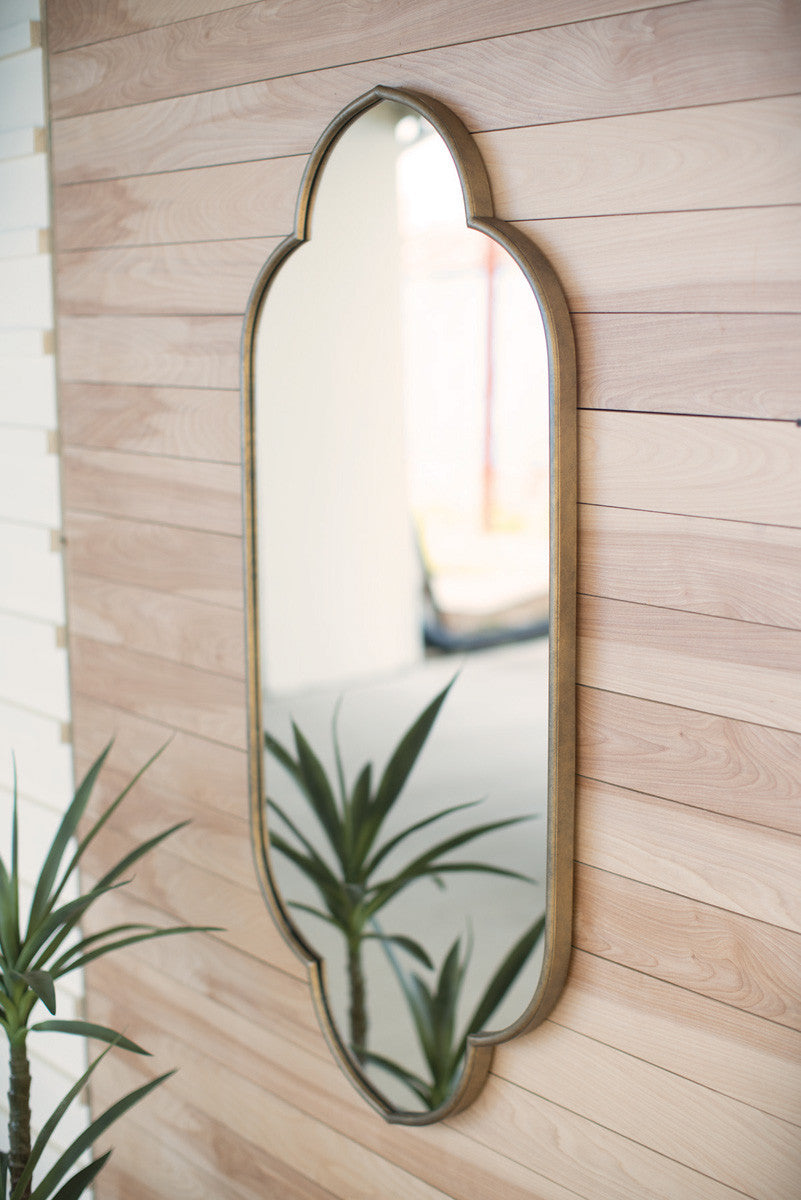 Large Metal Framed Mirror | Mirrors | Modishstore