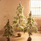 Artificial Frosted Christmas Tree - Small By Kalalou |  Christmas Trees | Modishstore | CNL1301