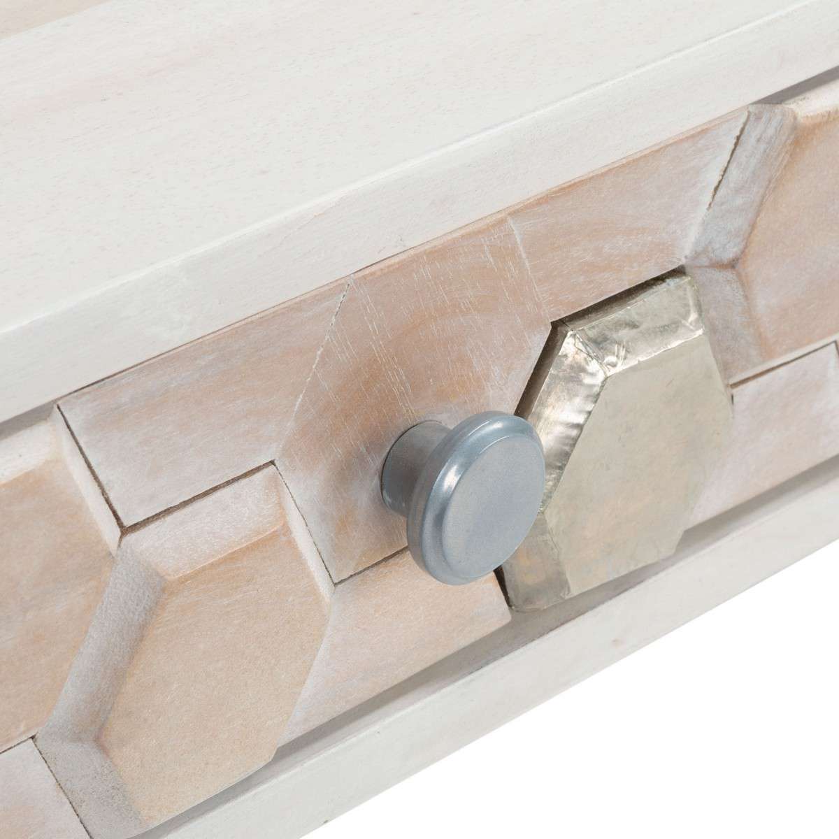 Safavieh Raveena Coffee Table - White Wash | Coffee Tables | Modishstore - 4