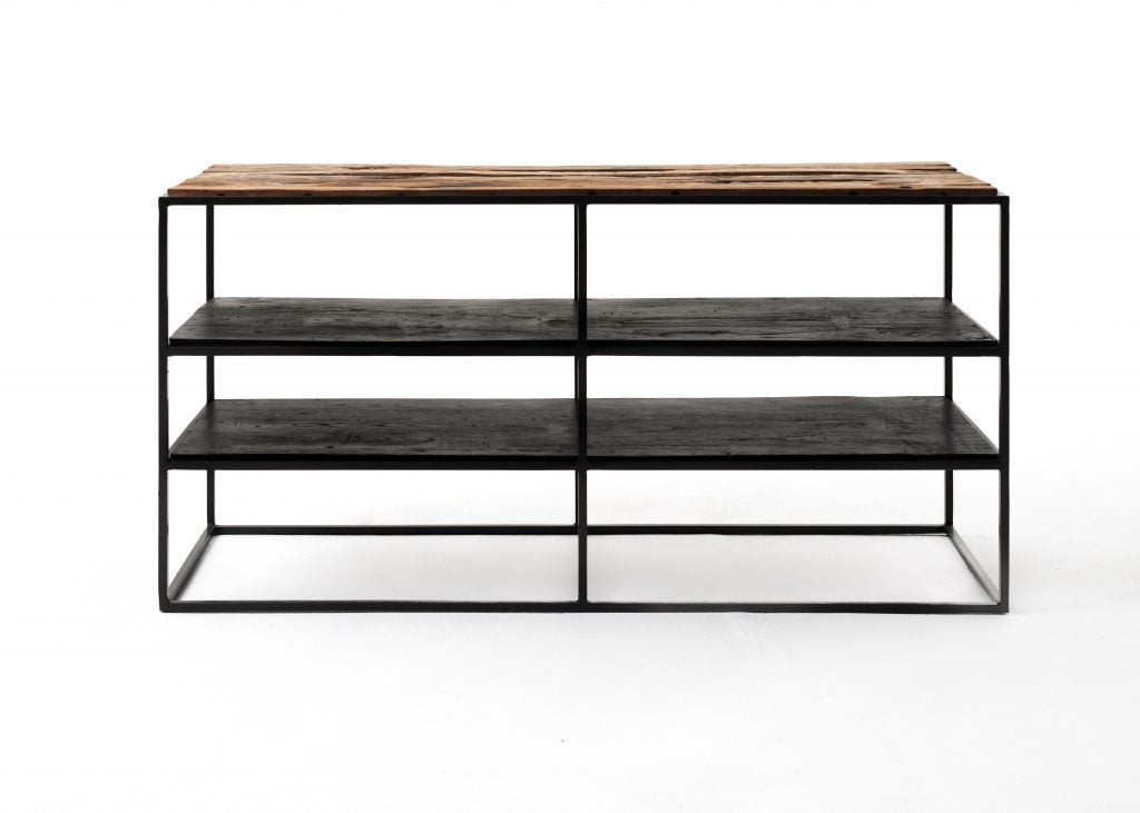 TV Stand Open Shelving 112cm By Novasolo - CPP 18002 | Shelves & Shelving Units | Modishstore - 6