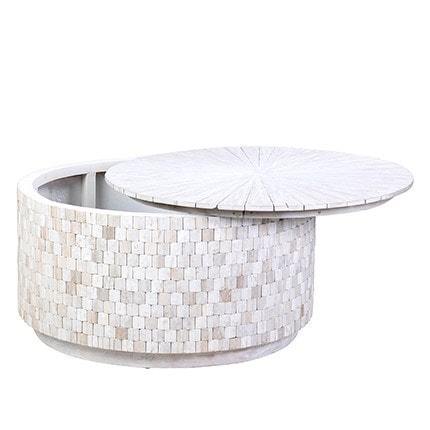 Fulton Storage Teak Wood Coffee Table by Jeffan | Coffee Tables | Modishstore - 5