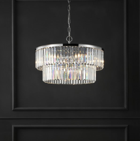 Safavieh Karissa 2 Tier Chandelier | Chandeliers | Modishstore - 5