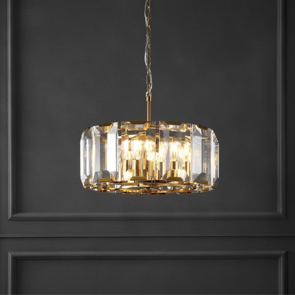 Safavieh Symone Glass Chandelier | Chandeliers | Modishstore - 5