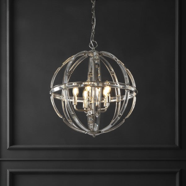 Safavieh Giordano Rd Crystal Chandelier | Chandeliers | Modishstore - 5
