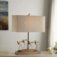 Crestview Collection Shore Birds Table Lamp - Set of 2