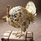 Kalalou Antique White Painted Metal Turkey | Modishstore | Animals & Pets