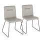 LumiSource Casper Chair - Set of 2 | Modishstore | Accent Chairs