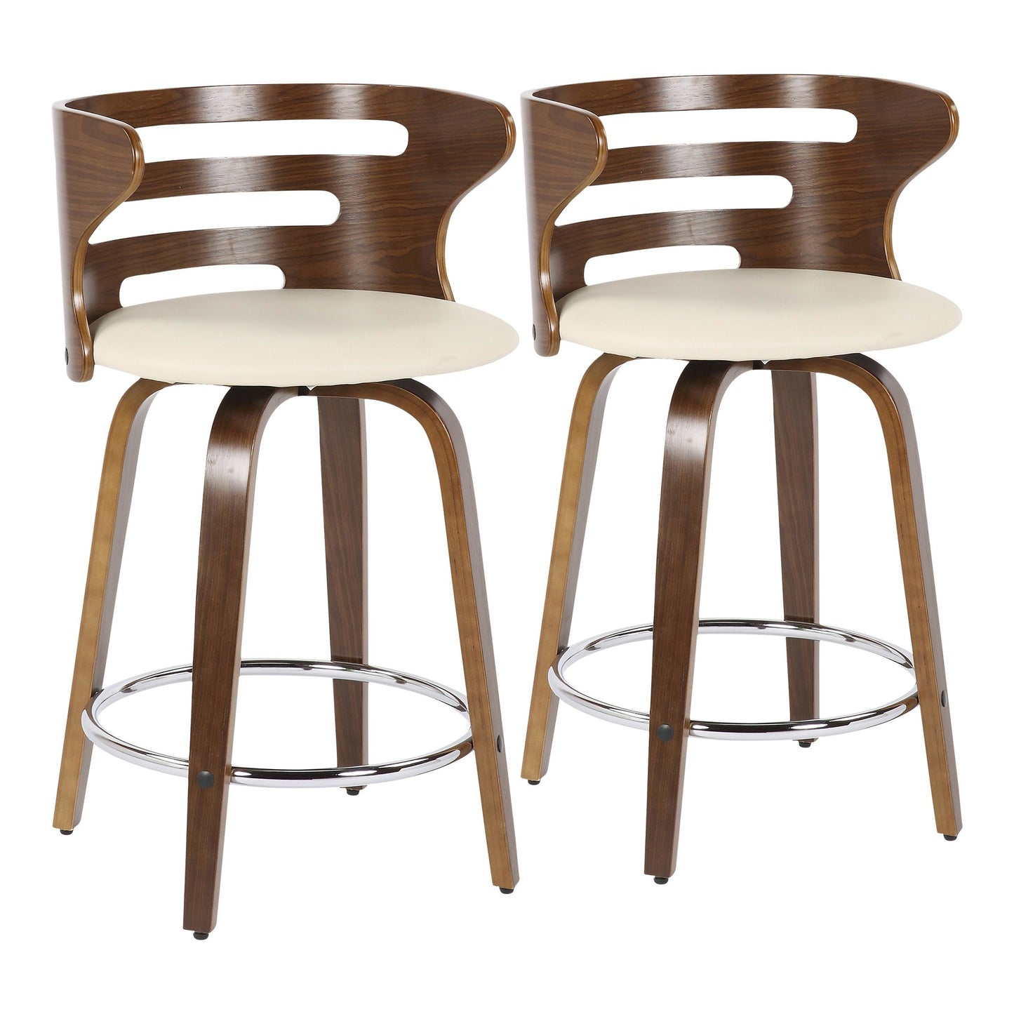 LumiSource Cosini Counter Stool - Set of 2-7