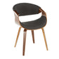 LumiSource Curvo Chair | Modishstore | Dining Chairs - 7