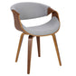 LumiSource Curvo Chair | Modishstore | Dining Chairs - 17