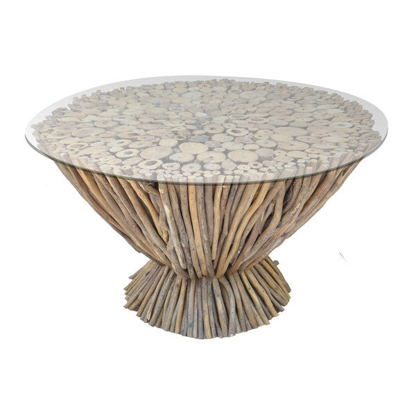 A&B Home Driftwood Coffee Table | Coffee Tables | Modishstore