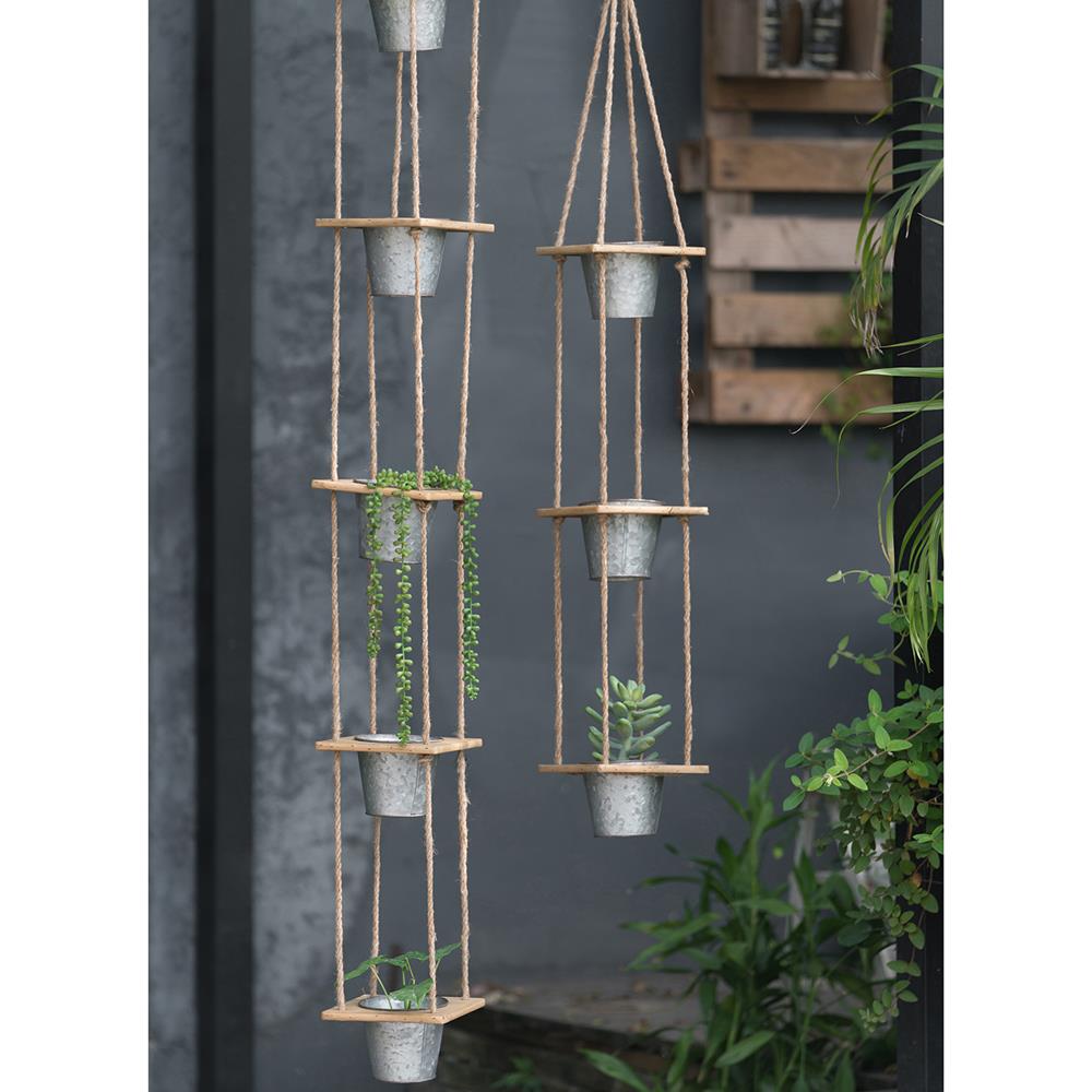 A&B Home Planters - Set Of 2 - D43536 | Planters, Troughs & Cachepots | Modishstore